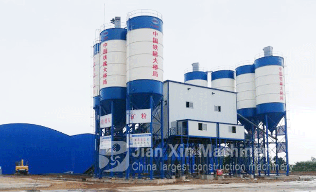 concrete mixing plant