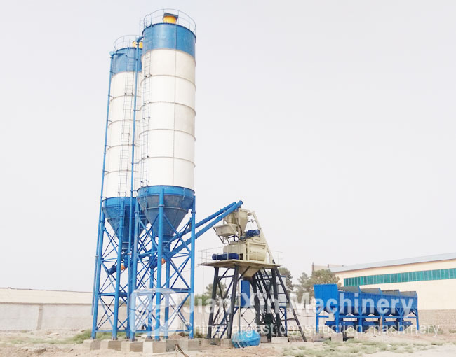 Concrete mixing plants