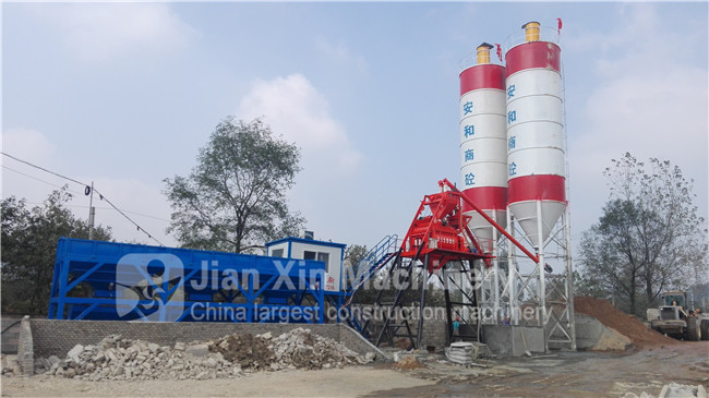 concrete mixing plant