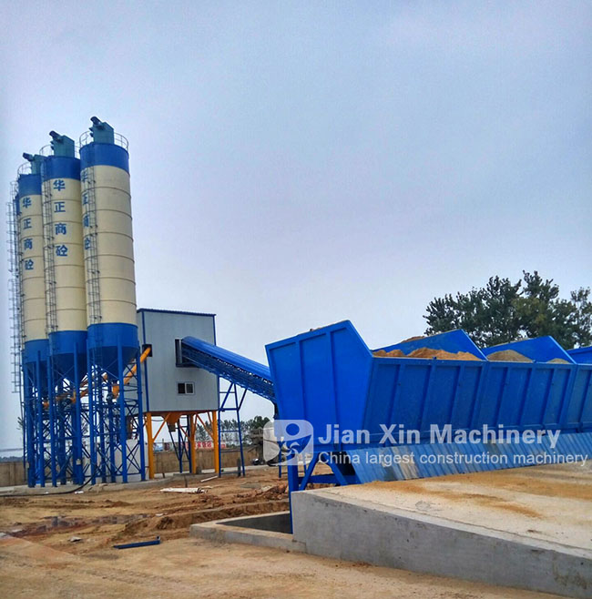 concrete mixing plant