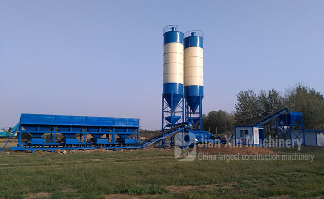 concrete mixing plant