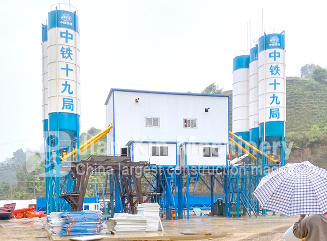 concrete mixing plant