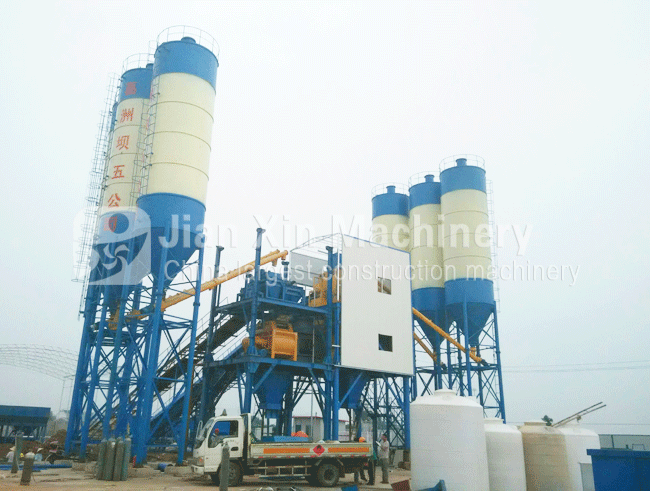 90 concrete mixing plant