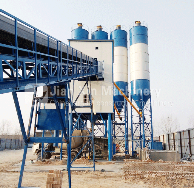 concrete mixing plant