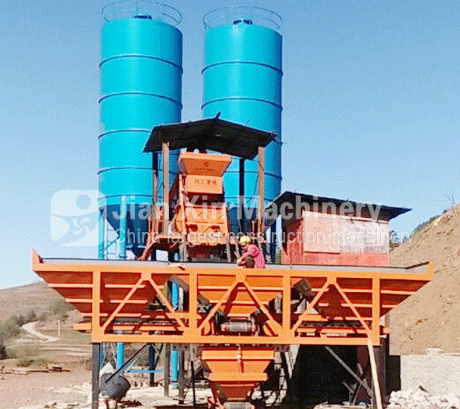 concrete mixing plant