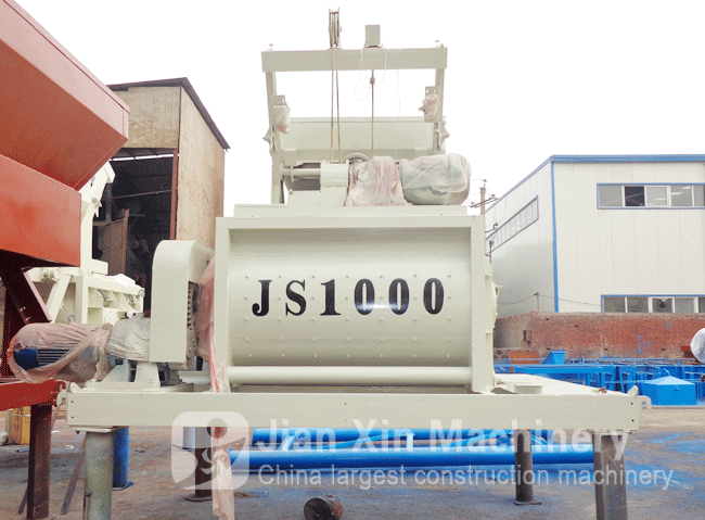 JS1000 small concrete mixers