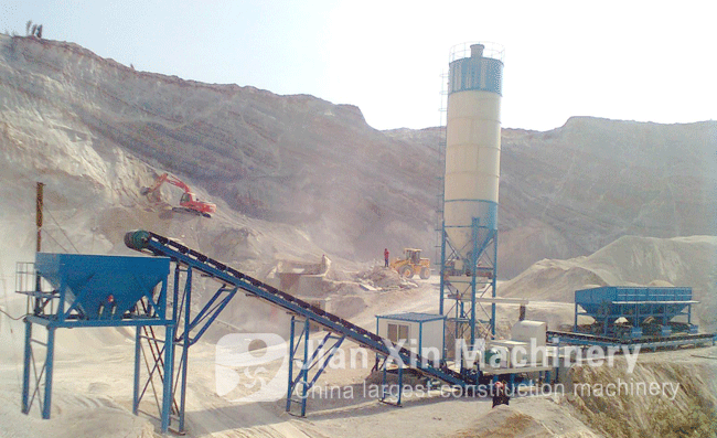 300t stabilized soil mixing station