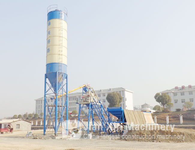 stabilized soil mixing station