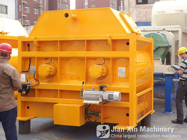 The JS2000 compulsory concrete mixer produced by Zhengzhou Jianxin Machinery