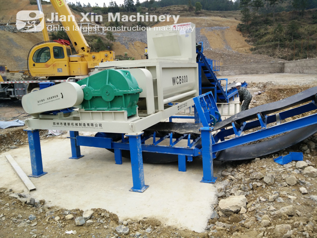 WBC600 STABILIZED SOIL CEMENT MIXING STATION