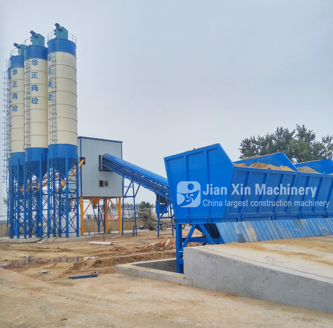 HZS120 CONCRETE MIXING PLANT EQUIPMENT