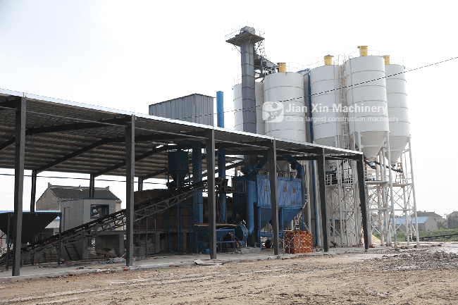 dry mortar production line